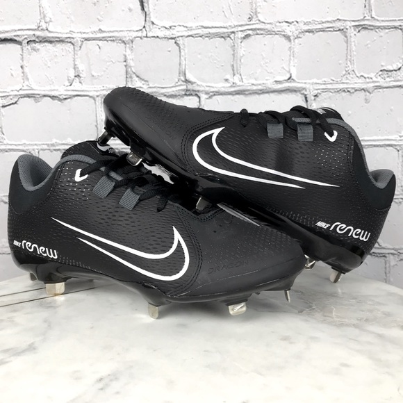 Nike Hyperdiamond 4 Pro Softball Women’s Metal Cleats Black Size 9 Cz5920-005 - Picture 1 of 11